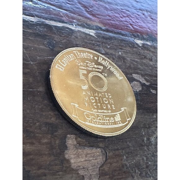 Disney Tangled Token El Capitan Theater Hollywood Walt Disney Animated Pictures - Picture 4 of 4